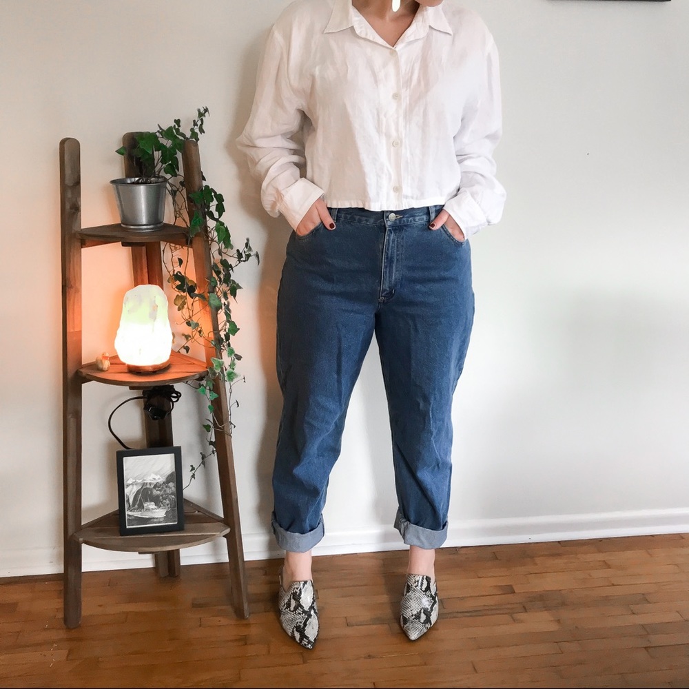 Vintage Nordstrom High Waisted Mom Jeans